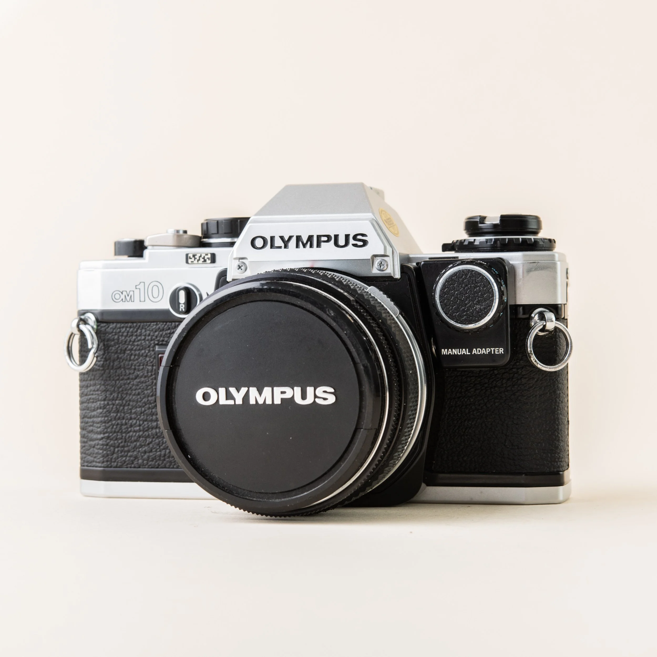Olympus OM-10 + 50mm f1.8 lens & manual adapter — Analogue Supply